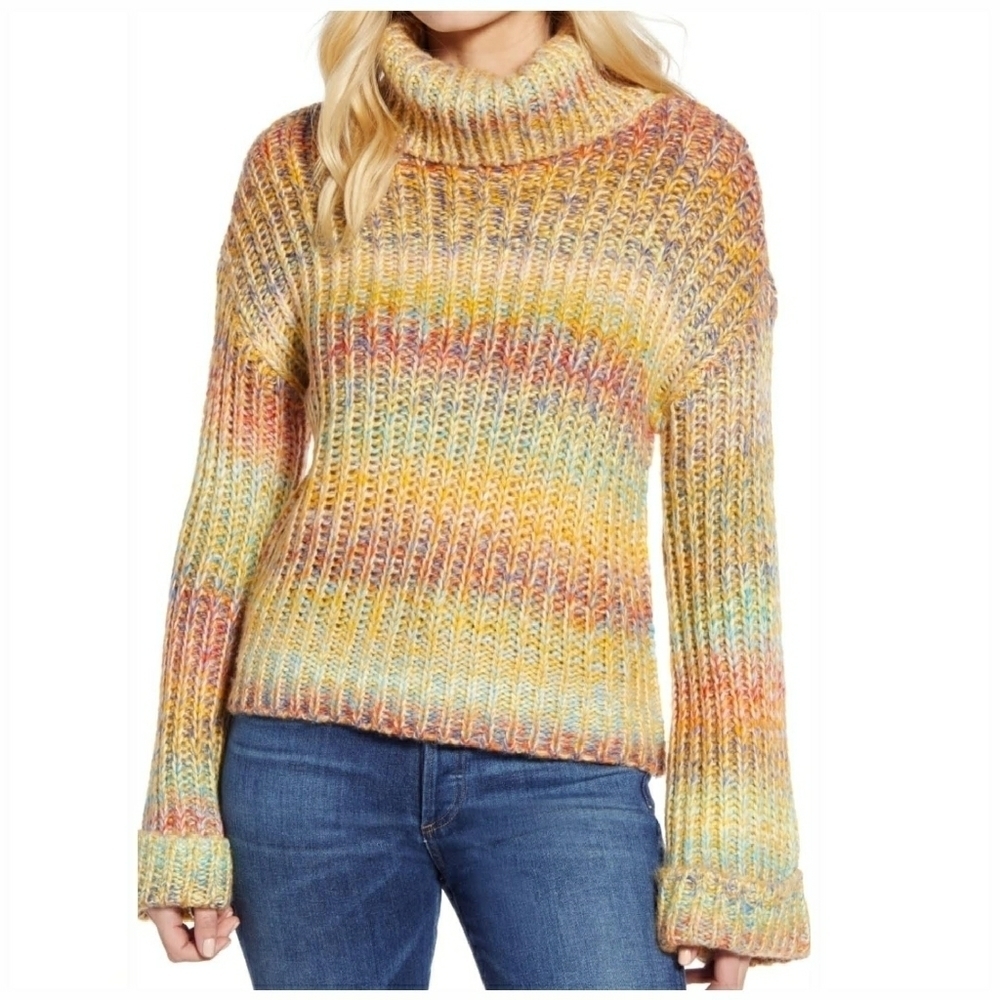 RD Ombre Sweater Multi Yellow Size Medium